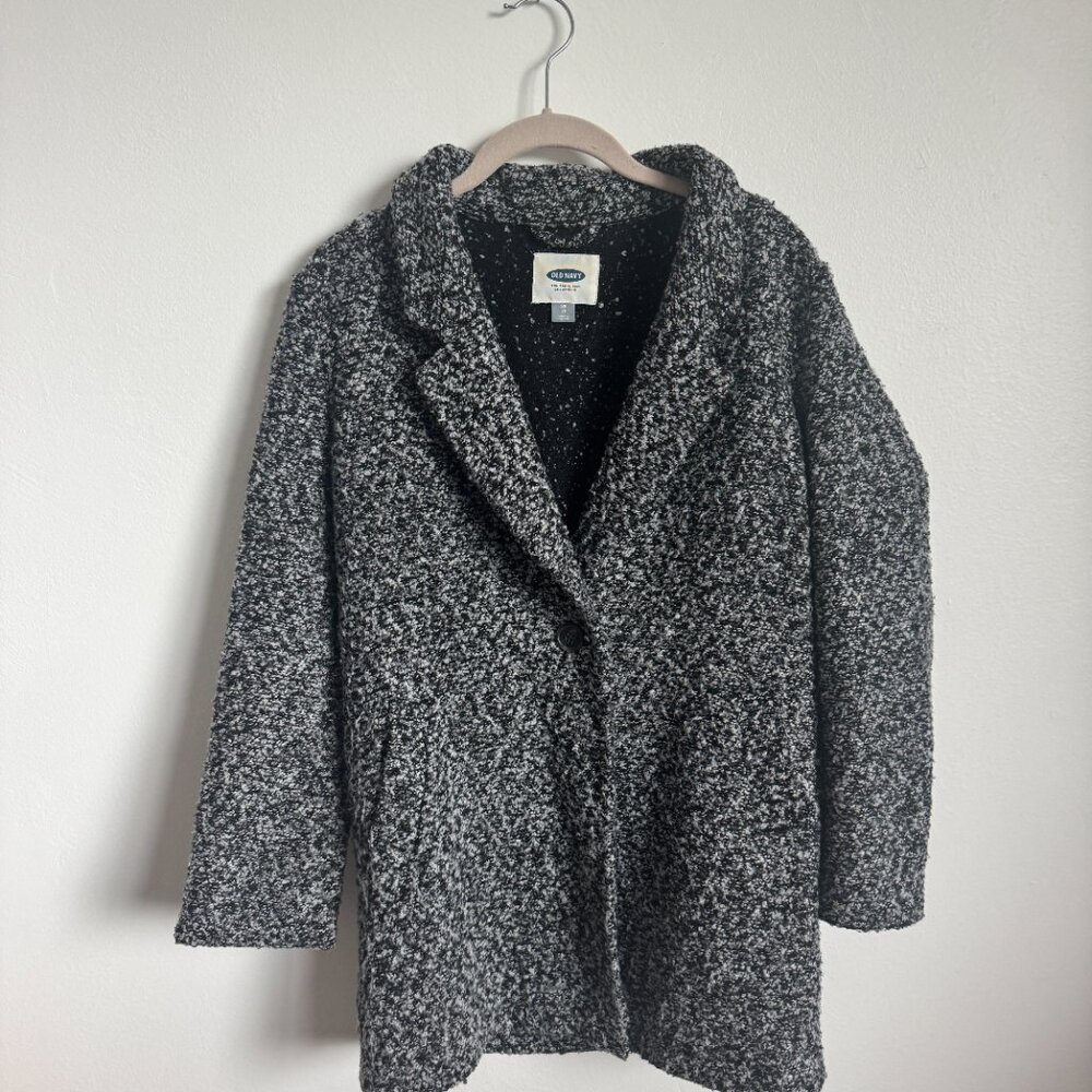 Old Navy Bouclé Knit Coat Jacket – XS